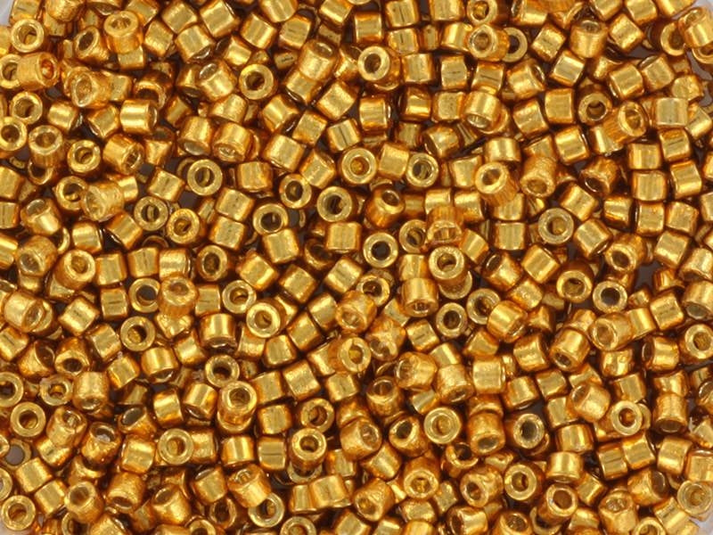 Achat Miyuki delicas 11/0 - Duracoat galvanised yellow gold 1833