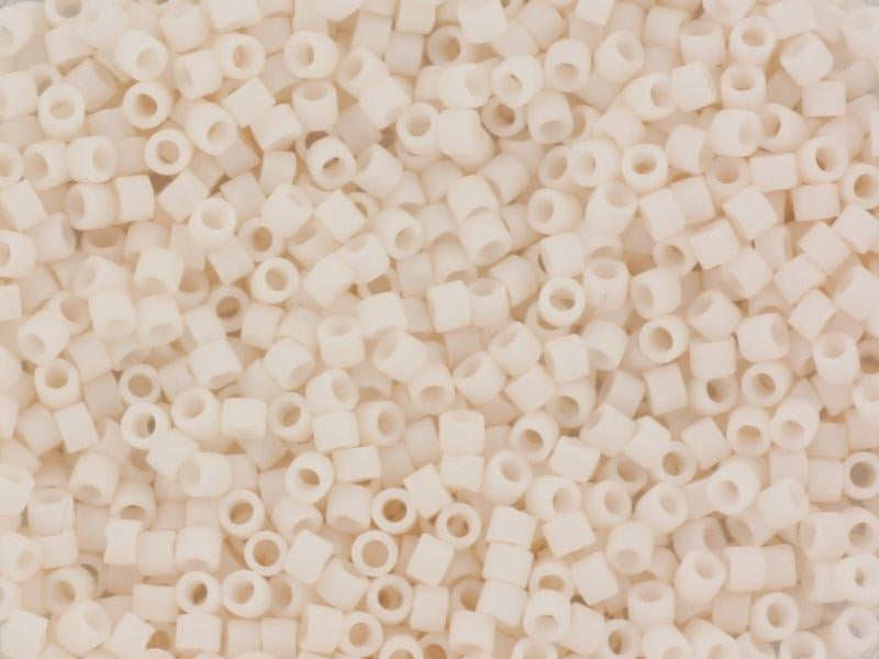 Achat Miyuki delicas 11/0 - Opaque matte bisque white 1510