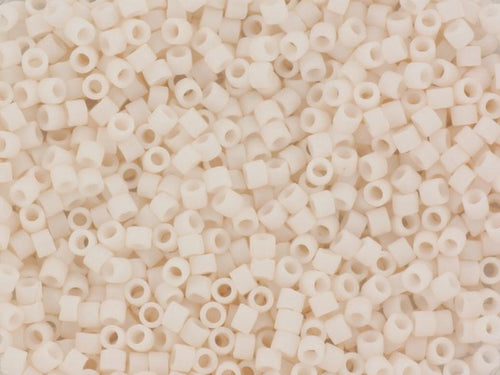 Achat Miyuki delicas 11/0 - Opaque matte bisque white 1510