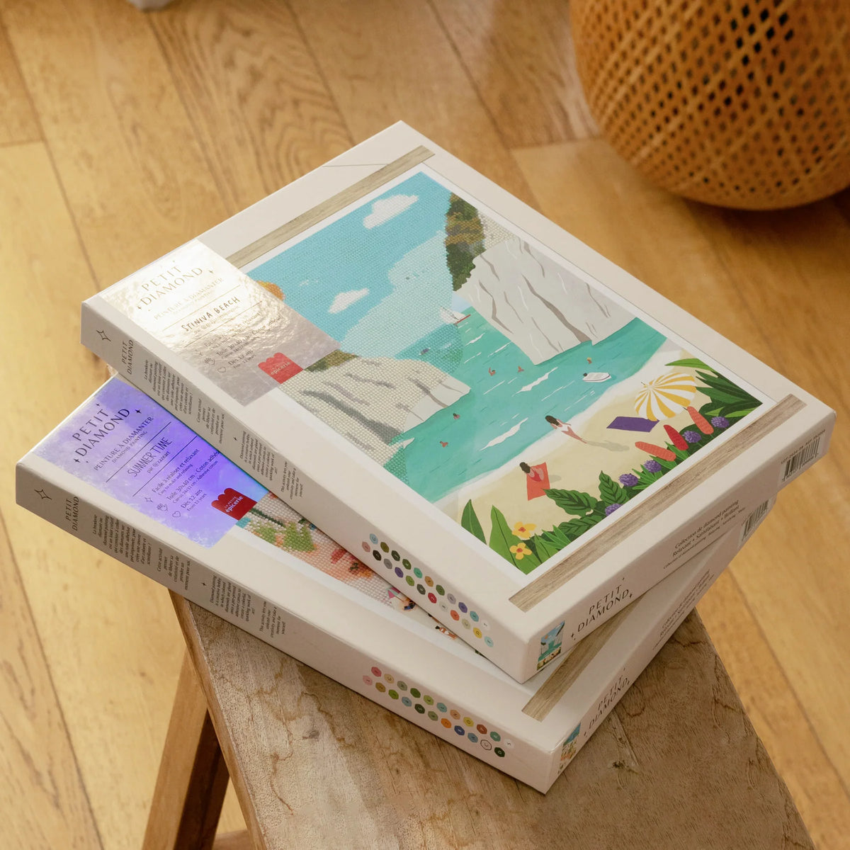 achat Coffret Petit Diamond - Diamond Painting Stiniva Beach par Maja Tomljanovic