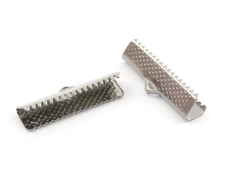 Achat Fermoir griffe 25 mm - argenté foncé