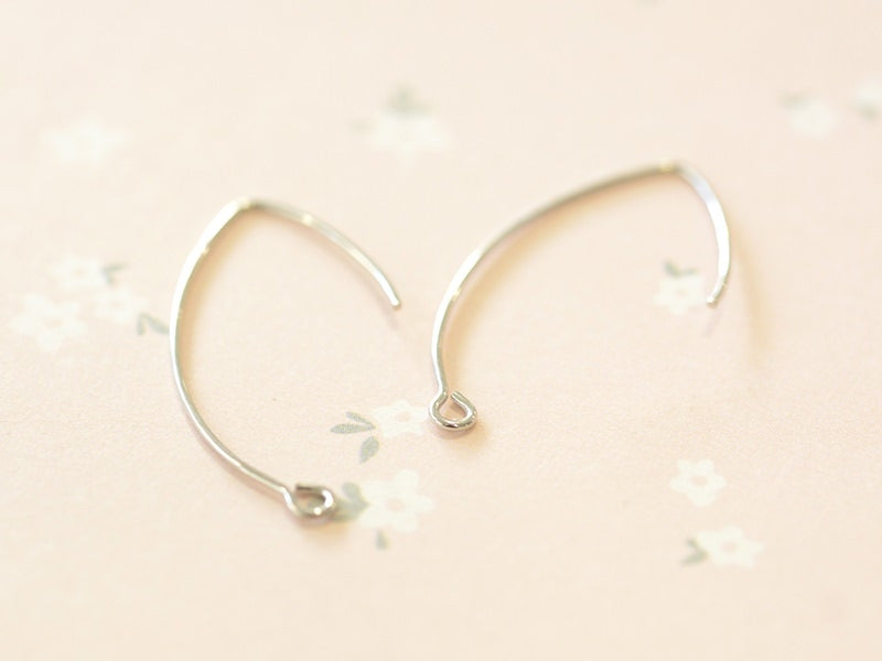 Achat 1 paire de boucles d'oreilles dormeuses simples - argenté