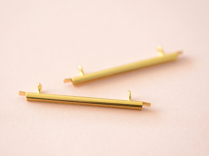 Achat Embout pour tissage de perles doré - 35 mm