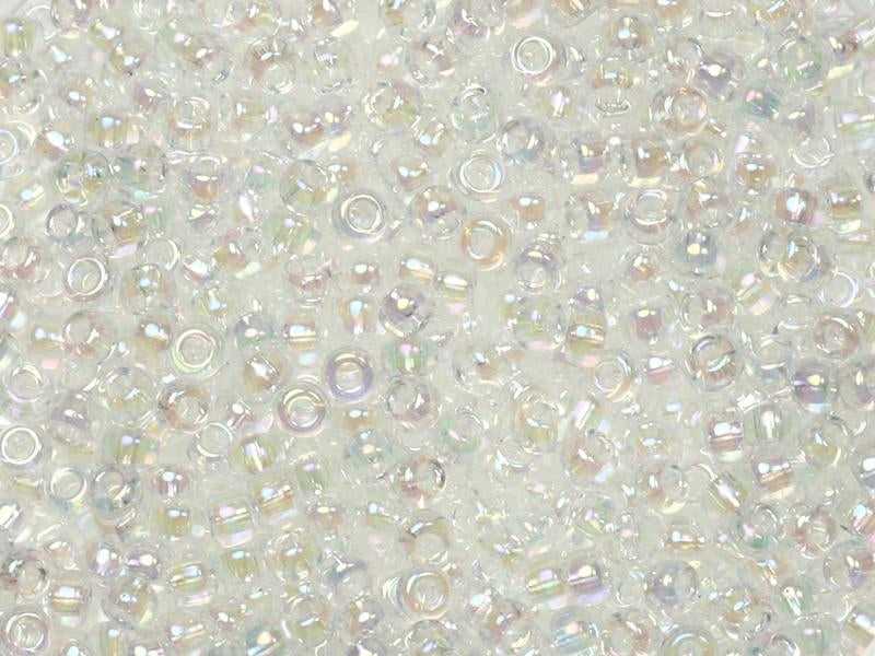 Achat Rocailles Miyuki 11/0 - cristal transparent 250
