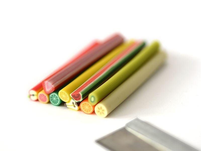 Achat Lot 10 canes & lame - Fruits