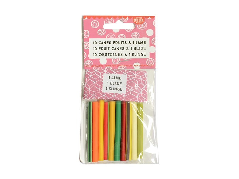 achat Lot 10 canes & lame - Fruits