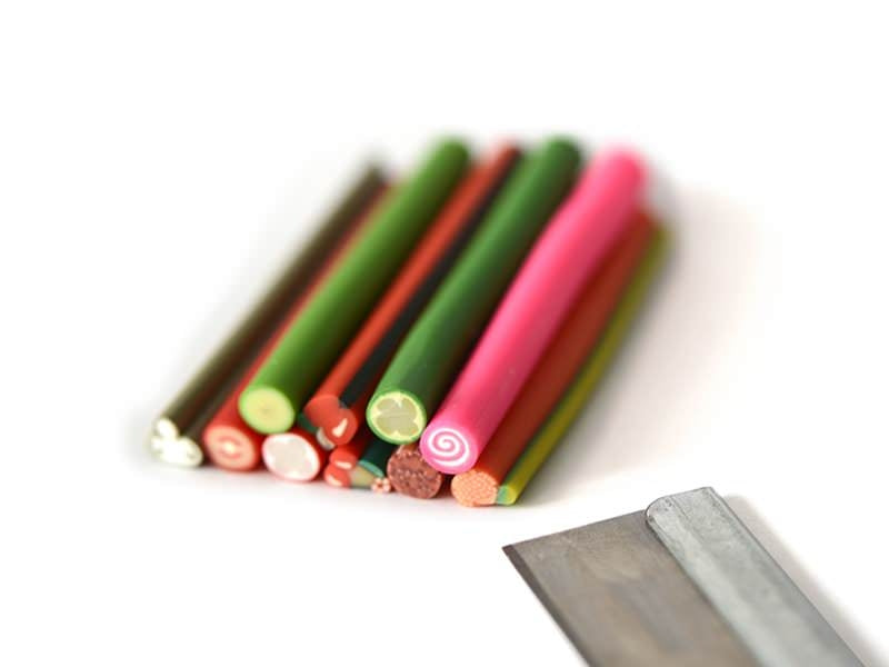 Achat Lot 10 canes & lame - panier du marché