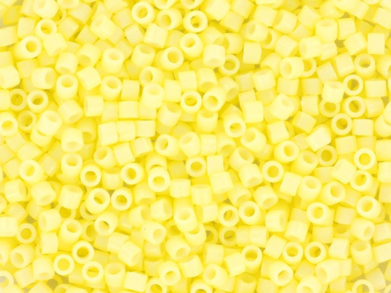 Achat Miyuki delicas 11/0 - Opaque light lemon ice 2101