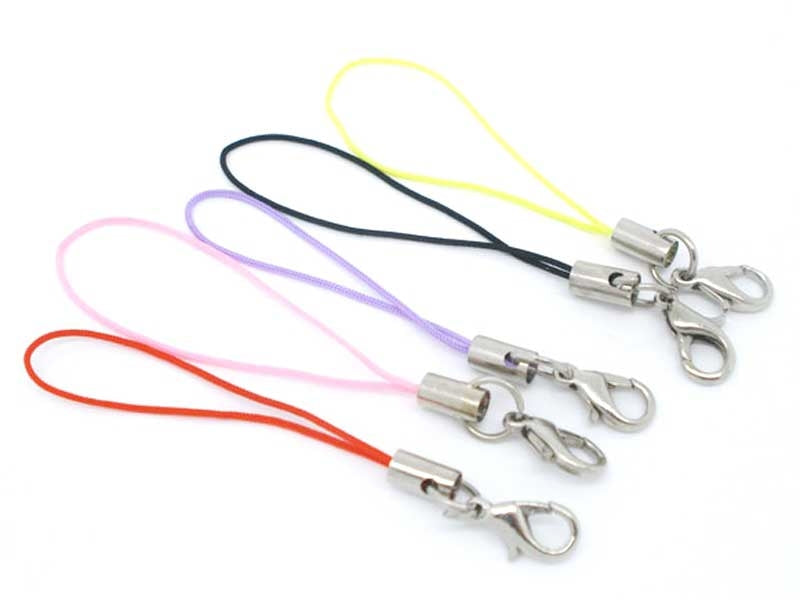 100 Pièces Kit Porte-Clés Mousqueton Pivotant - Fermoir Pour Bijoux Et Artisanat (Argent)