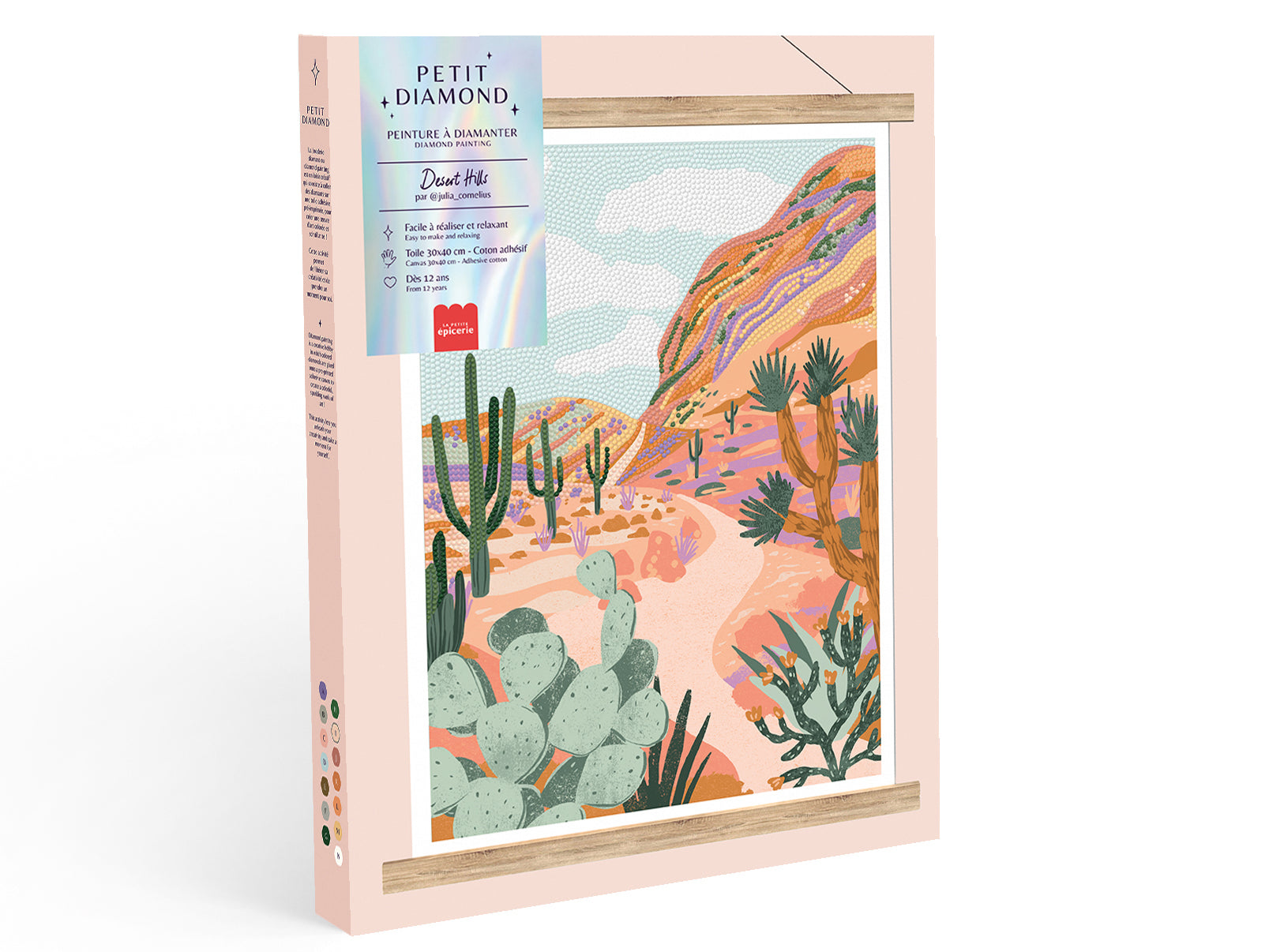 Achat Coffret Petit Diamond - Diamond Painting Desert Hills par Julia Cornelius