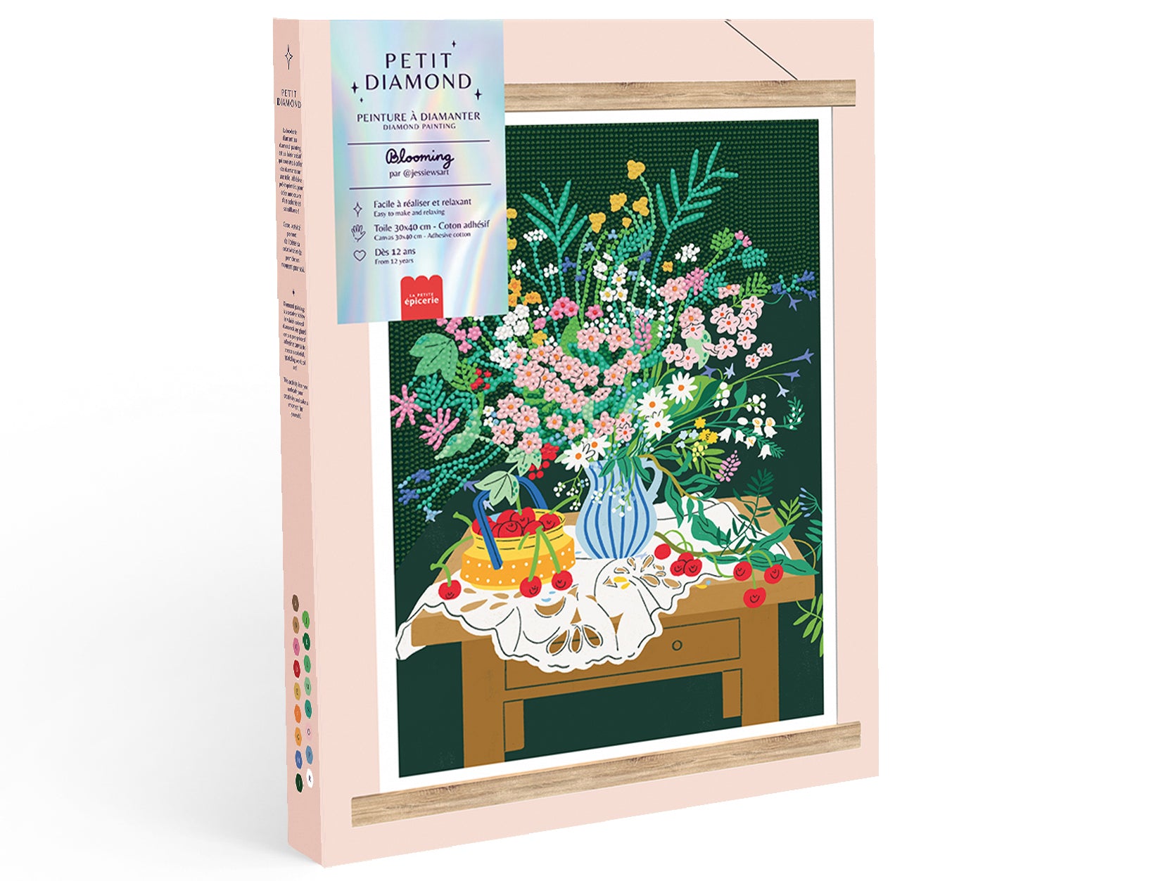 Achat Coffret Petit Diamond - Diamond Painting Blooming par Jessie Wong