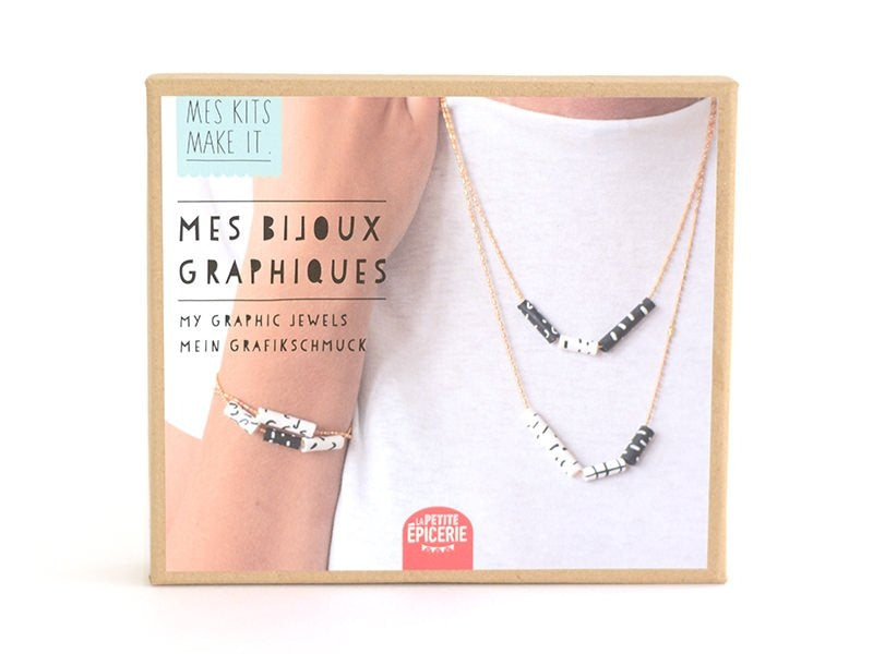 Achat Kit MKMI - Mes bijoux graphiques - DIY