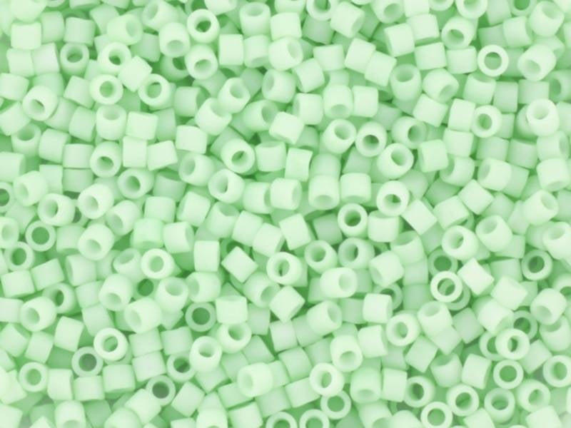 Achat Miyuki Delicas 11/0 - Opaque matte light mint 1516