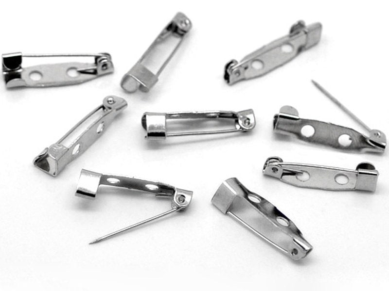 Achat Support de broche argenté foncé - 2 cm