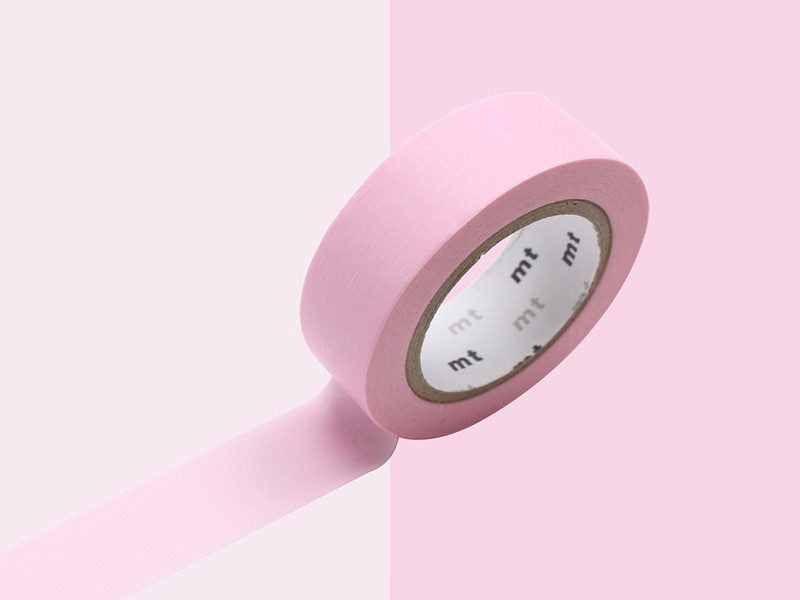 Achat Masking tape uni - rose pastel