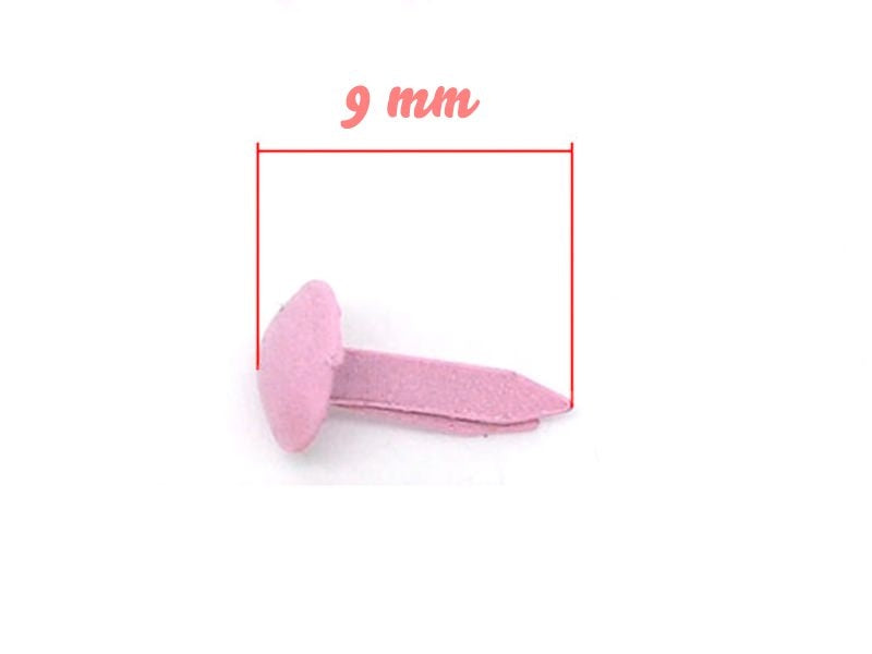 Achat 50 attaches parisiennes colorées