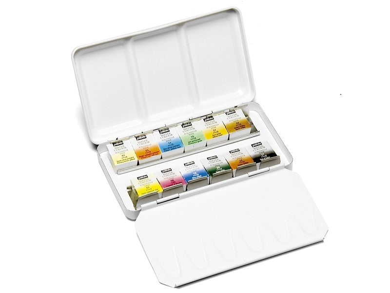 Achat Coffret aquarelle fine 12 demi godets