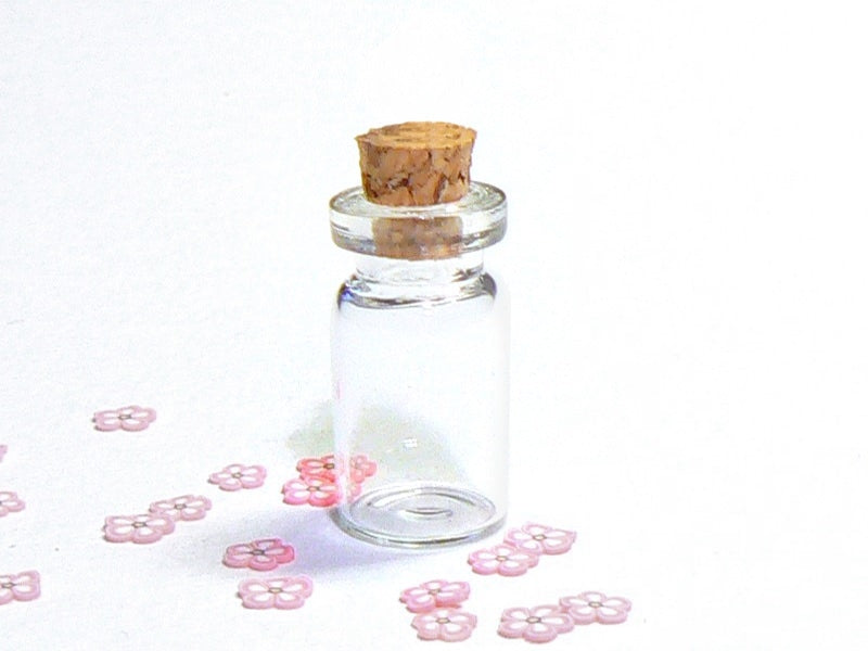 Achat 1 fiole en verre 2,8 cm