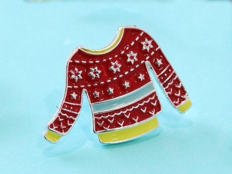 Achat Pin's émaillé pull de Noël