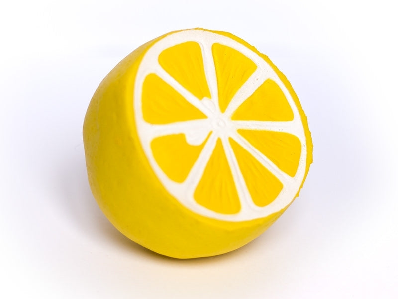 Achat Gros squishy demi citron - anti-stress