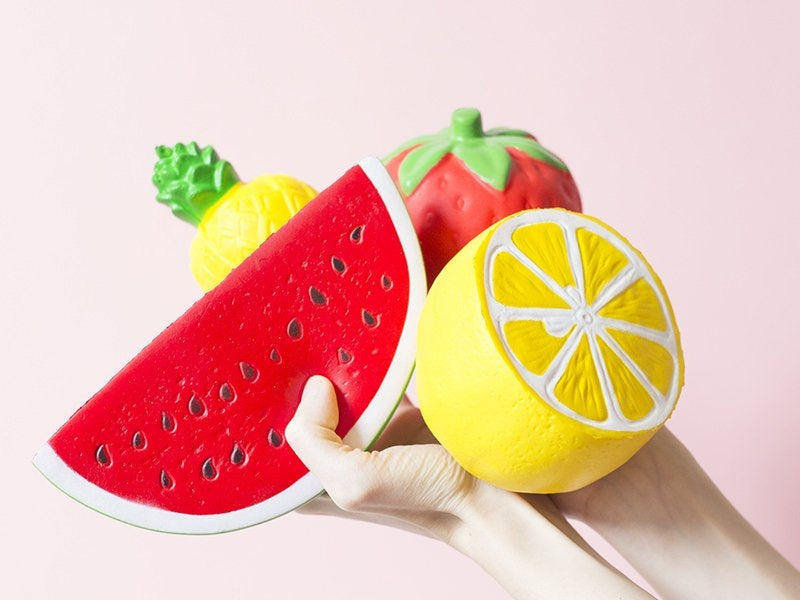 achat Gros squishy demi citron - anti-stress