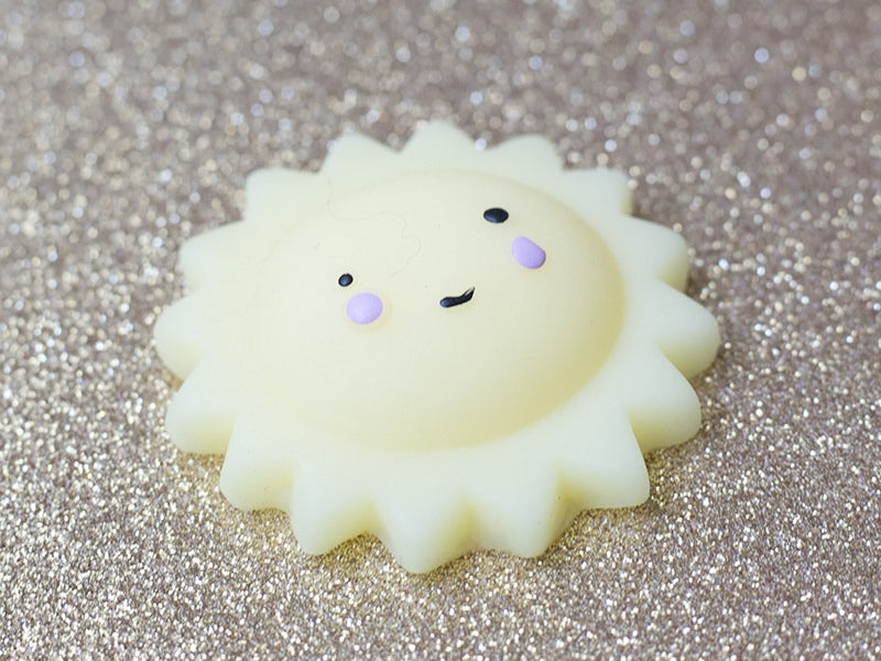 achat Mini squishy soleil kawaii - anti-stress