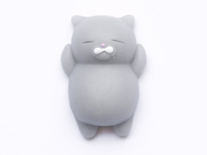 Achat Mini squishy chat gris qui dort - anti-stress