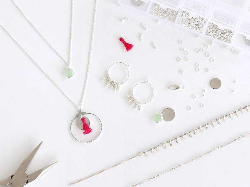 achat Kit MKMI - mon atelier bijoux - argenté