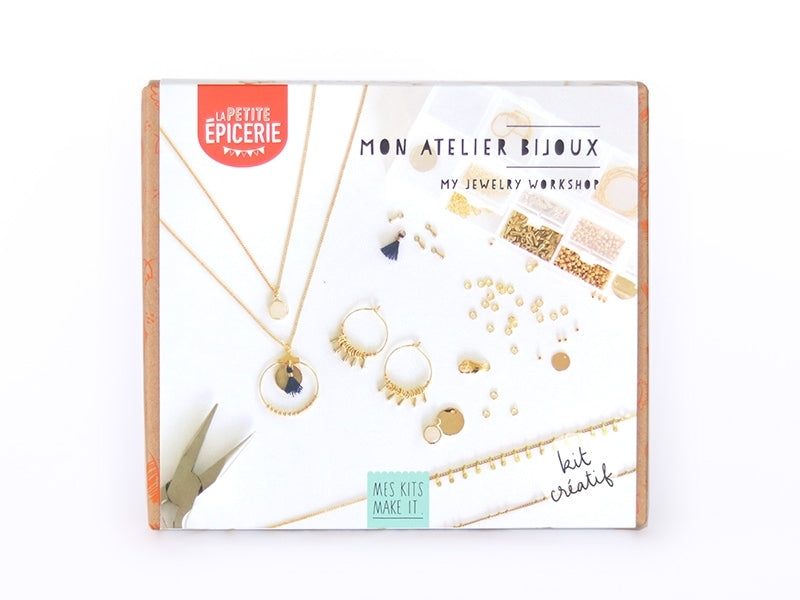 Achat Kit MKMI - mon atelier bijoux - doré