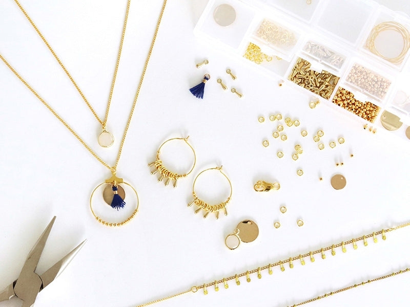 Achat Kit MKMI - mon atelier bijoux - doré