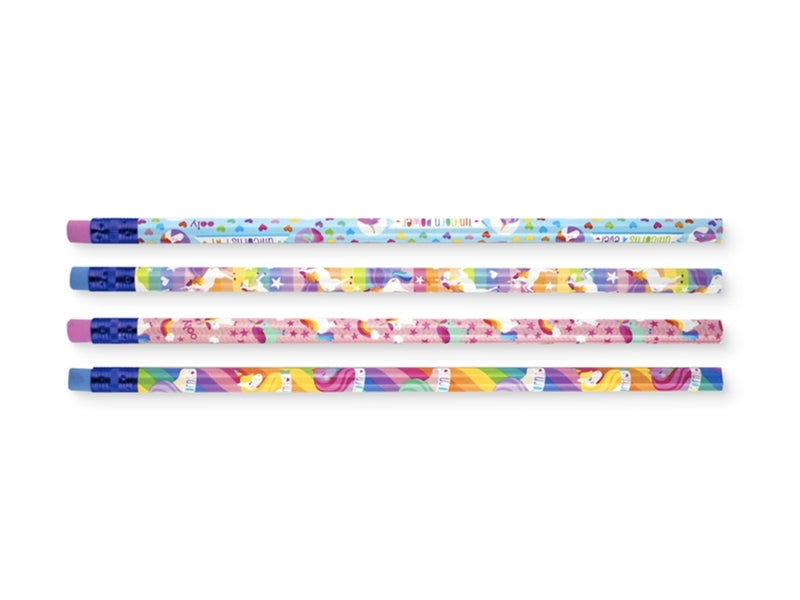 Achat Lot de 12 crayons à papier licornes - unique unicorns