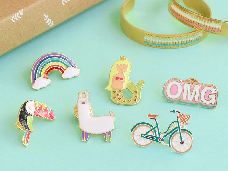 achat Pin's émaillé lama