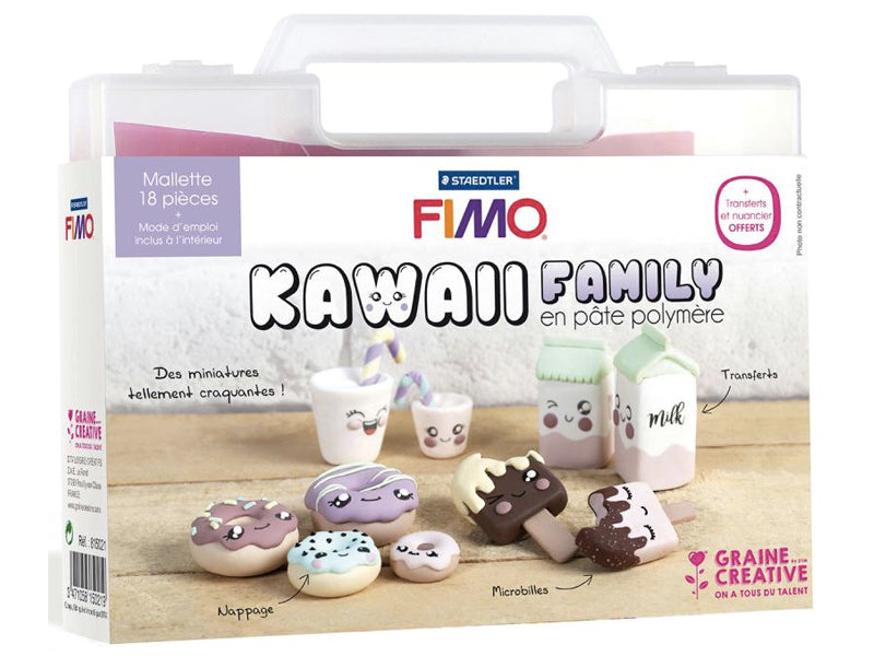 Achat Mallette Fimo - Kawaii Donuts family