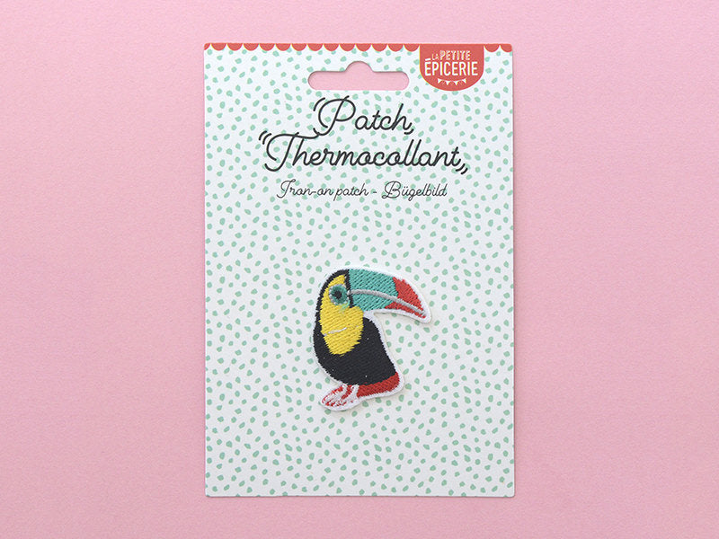 achat Écusson thermocollant - Toucan
