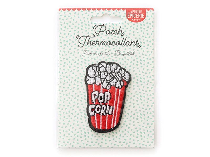 Achat Écusson thermocollant - Pop corn