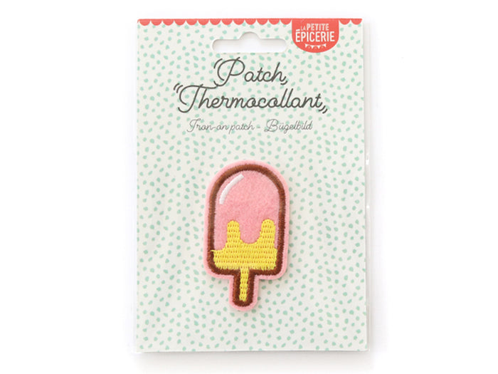 Achat Écusson thermocollant - Glace pastel
