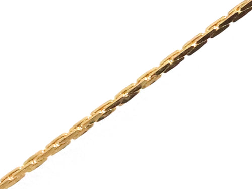 Achat Chaîne serpentine 0,6 mm dorée  x 20 cm