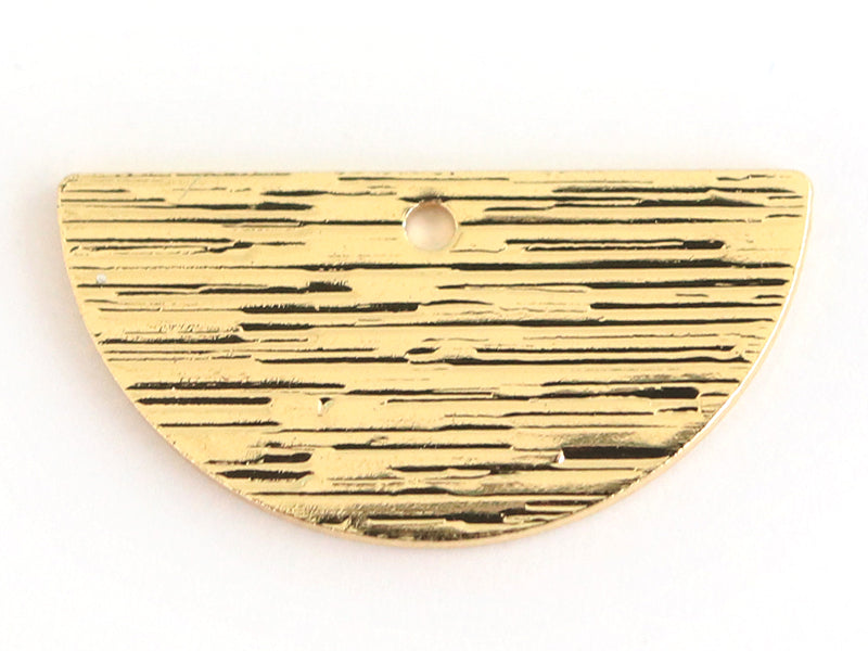 achat Pendentif demi-lune - doré à l'or fin 16K