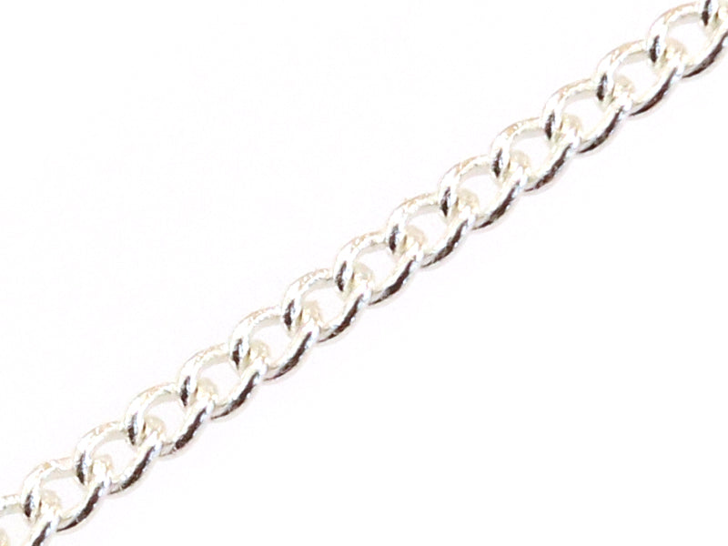 Achat Chaîne gourmette 2 mm - flash argent 925 x 20 cm