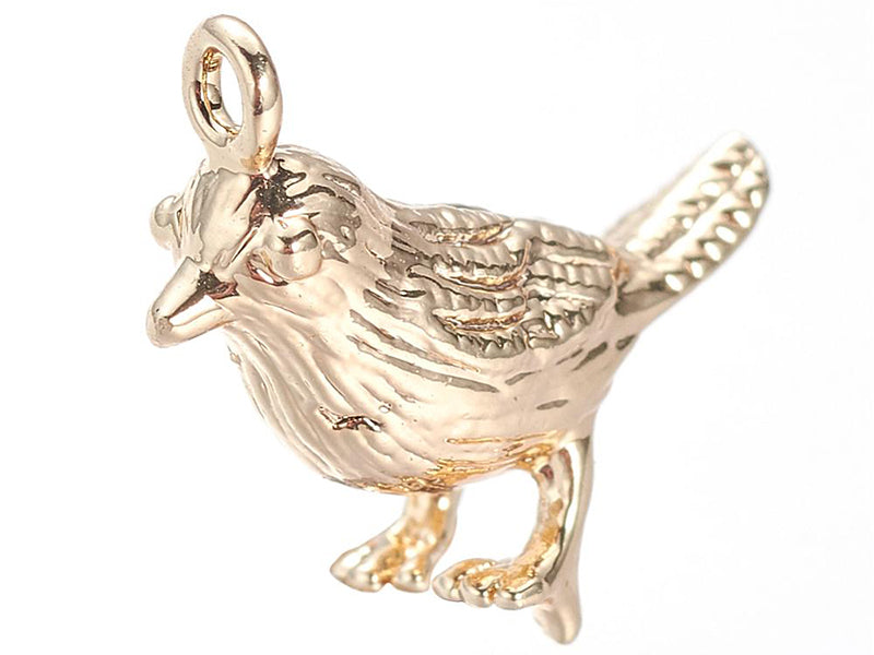 Achat Pendentif oiseau  - doré à l'or fin