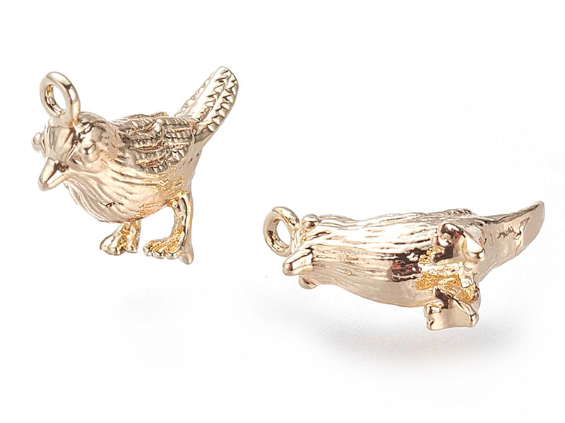 achat Pendentif oiseau  - doré à l'or fin