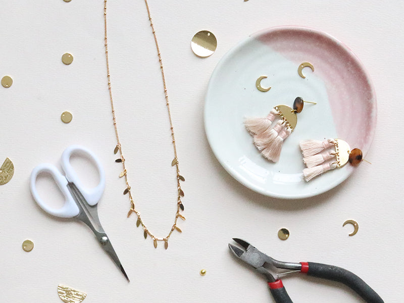 Achat Chaîne gourmette alternée 3 perles -  doré à l'or fin 24 K x 20 cm