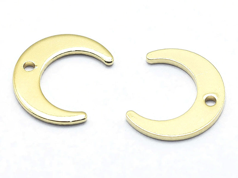achat Pendentif lune - doré à l'or fin
