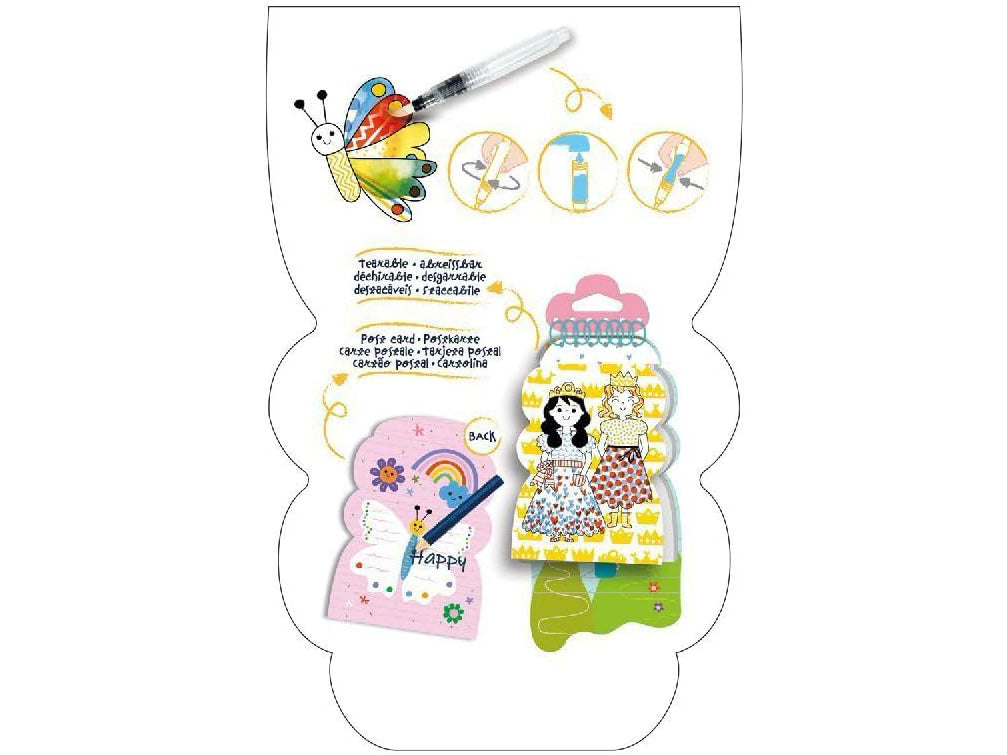 Livre aquarelle magique - Contes de fées