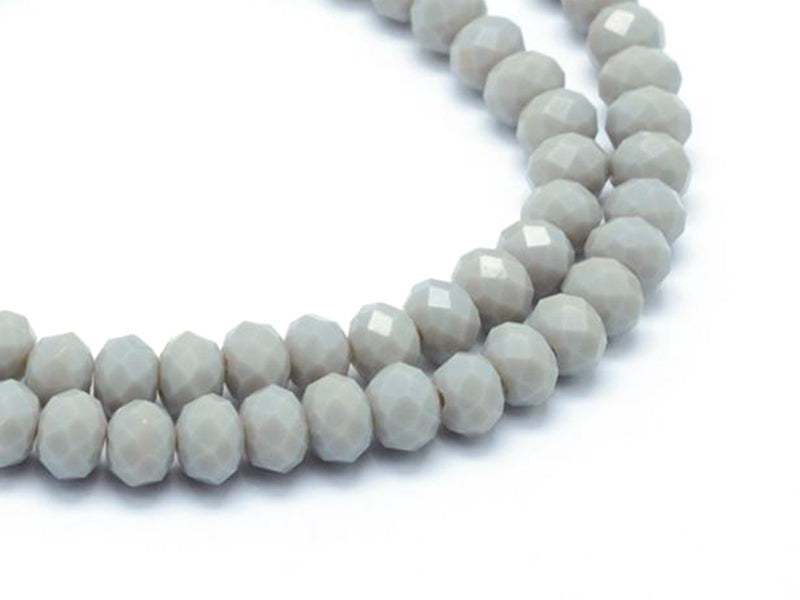 achat Lot de 50 perles à facettes en verre 8x6 mm - bleu et vert