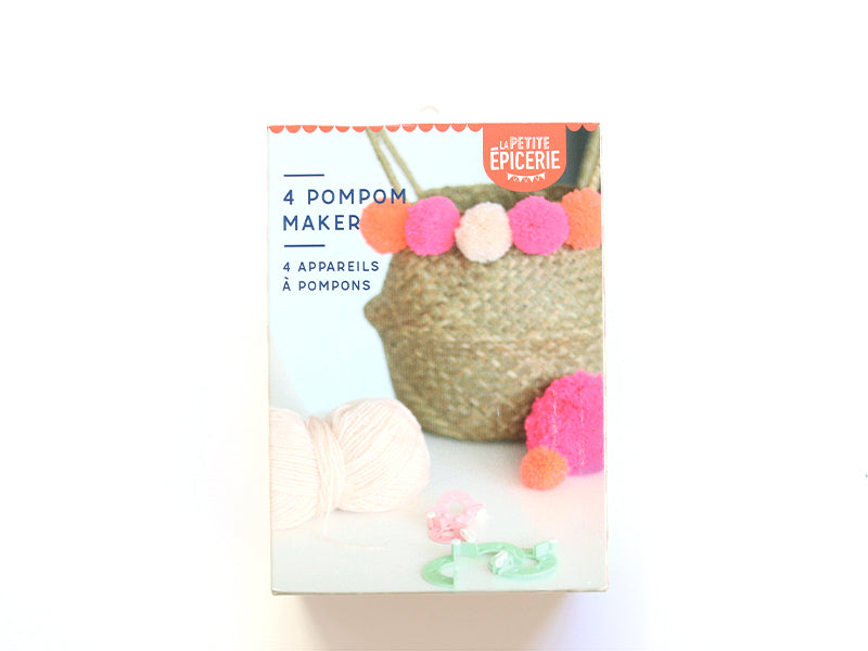 Achat Set de 4 appareils à pompons - Pompons maker