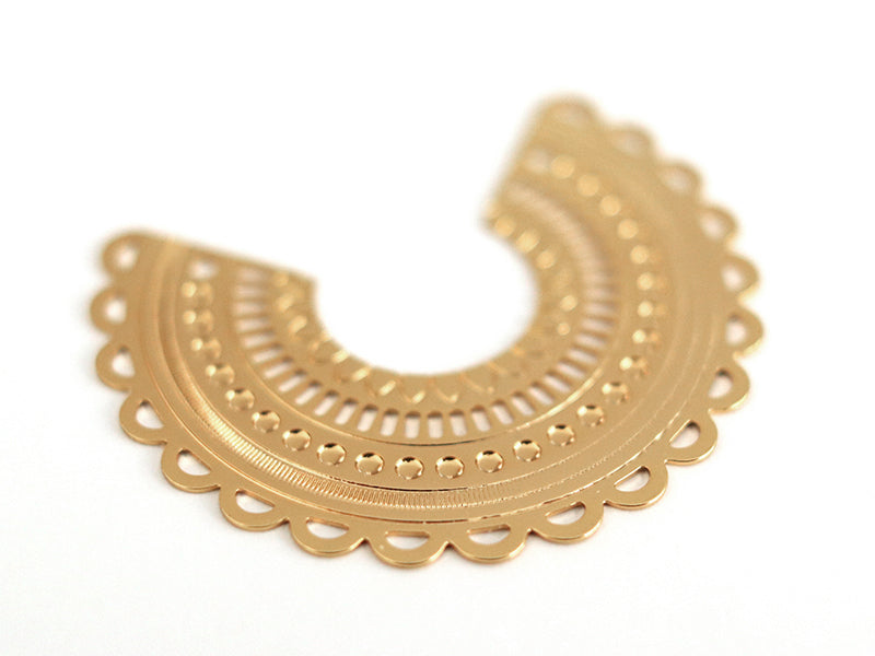achat Pendentif INES - doré à l'or fin 24K