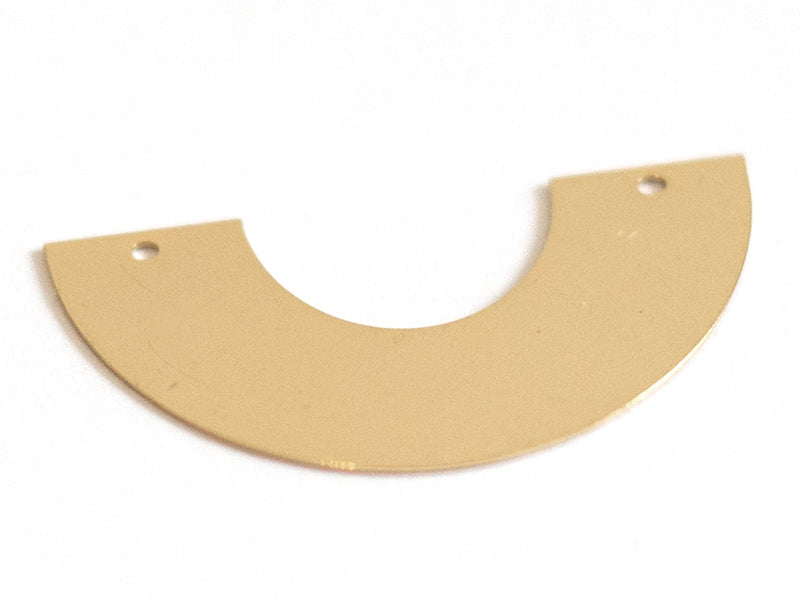 Achat Pendentif demi-cercle - doré à l'or fin 24K