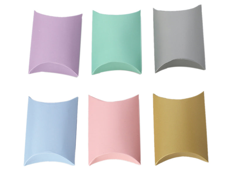 achat Lot de 50 pochettes cadeaux berlingot 6,5 cm x 7 cm - blanc