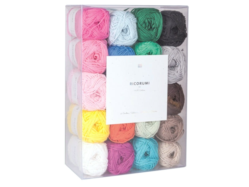 Achat Set de 20 pelotes de coton - Ricorumi